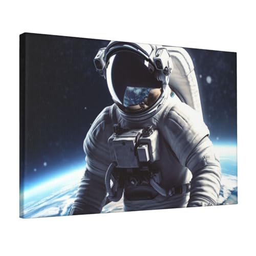 Impression sur toile d'astronaute - Affiches décoratives et œuvre d'art moderne