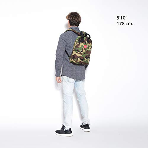Manhattan Portage Governer Backpack Large Capacity Water Resistant Bag1000D Cordura For Everyday Carry With Simple Exterior (Camouflage)3