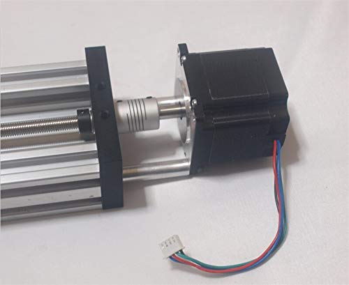 Lysee 3D Printer Parts & Accessories - A CNC Z-AXIS Assembly kit M8 Lead Screw Linear Actuator Bundle Set with 23 Stepper Motor for DIY CNC 3D Printer Machine
