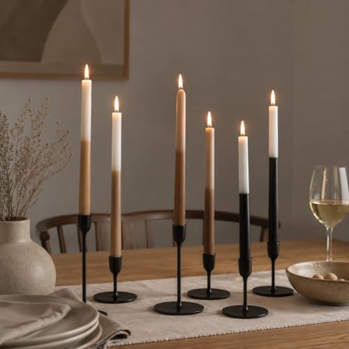 Bougies coniques faites à la main de 25,4 cm pour centre de table