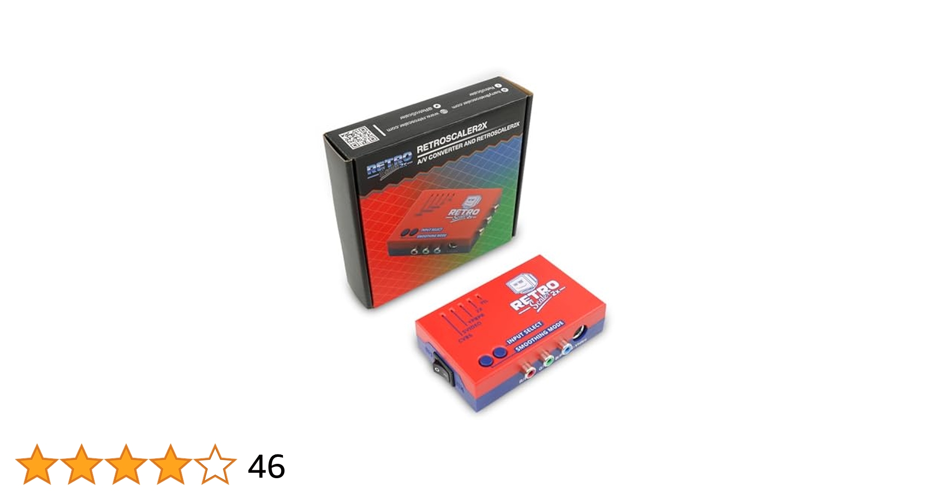 その他 Retroscaler2X RetroScaler2x AV to HDMI-compatible Converter and Line