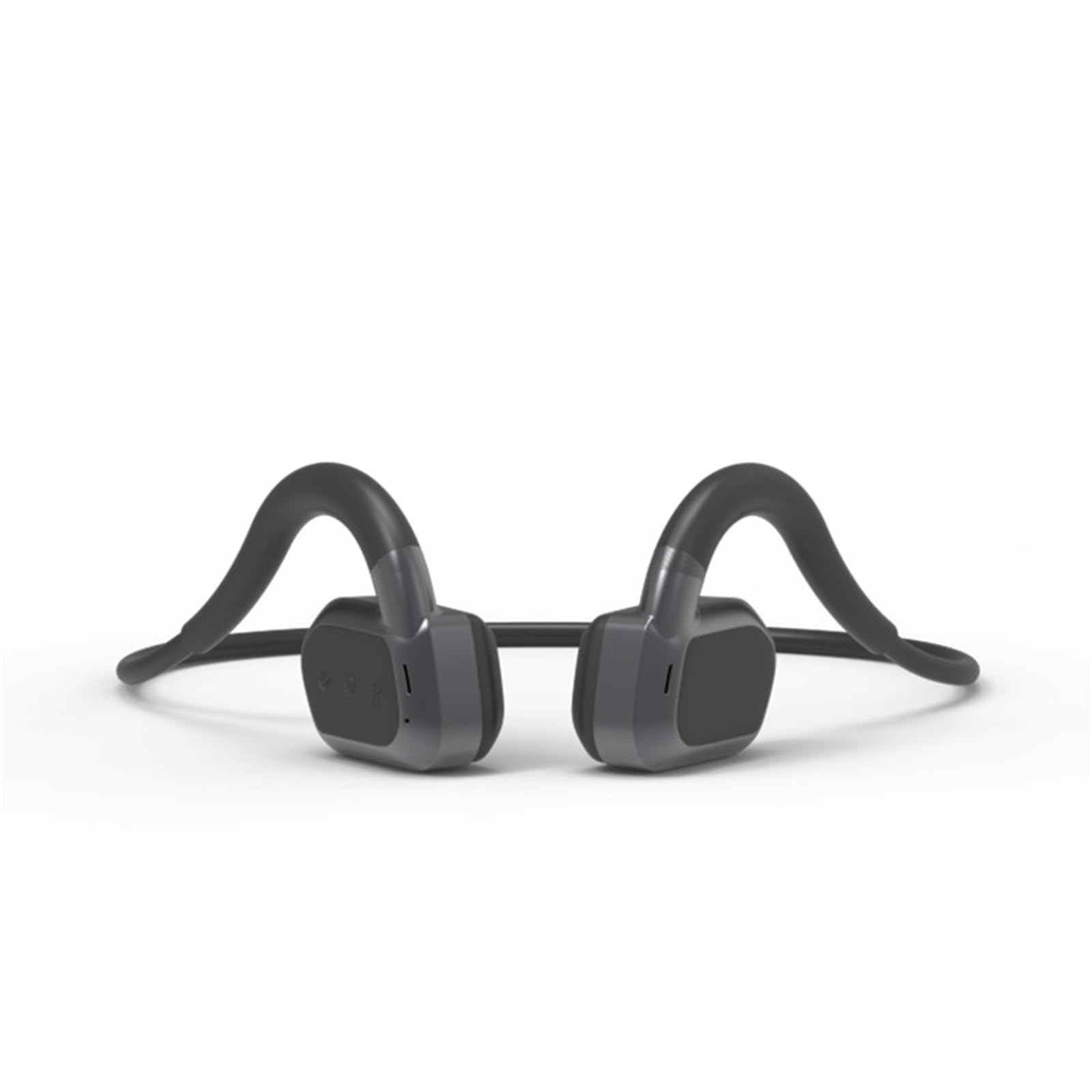 Auriculares Bluetooth inalámbricos de conducción ósea ipx8 Auriculares de natación Impermeables Fitness al Aire Libre 32 GB de Memoria Reproductor MP3 (Gris)