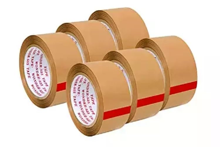 Brown Tapes 2 inch Width * 100 metres (2 in x 100 mtr) (Pack of 6) (B0CCYYZ93B) Amazon Price History, Amazon Price Tracker