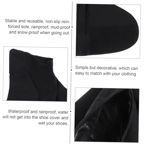 Cubierta impermeable para calzado LIFKOME, 1 par, protector de zapatos y botas para ciclismo y seguridad deportiva miniatura 3