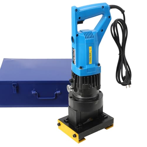 1400W Hydraulic Angle Iron Steel Cutter 110V Portable Electric Hydraulic Angle Iron Cutter for Steel Plate, Iron Plate, Aluminum Plate, and U-Steel cutting speed 2-3 seconds