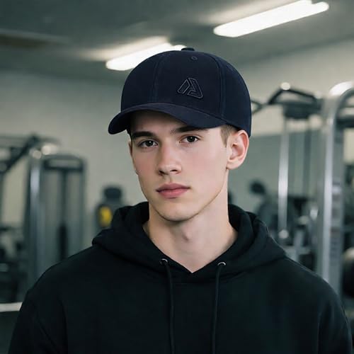 Image of Aprodo Adjustable Cap for Men & Women | Lightweight Breathable Unisex Hat for Sun Protection | for Workout, Travel, Outdoor Activities & Sports