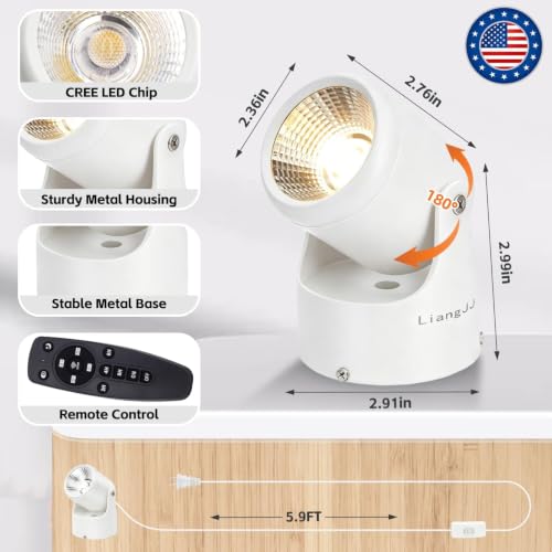 Image of Stepless Adjustable Color Temperature and Dimmable Uplights Indoor