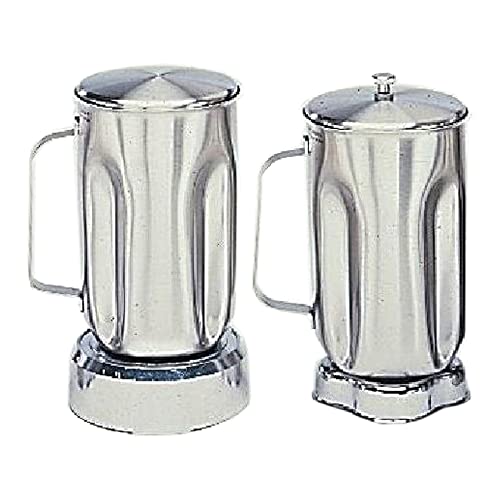 Waring SS610 SS Container with SS Lid for 1 L Capacity Blender, Stainless Steel