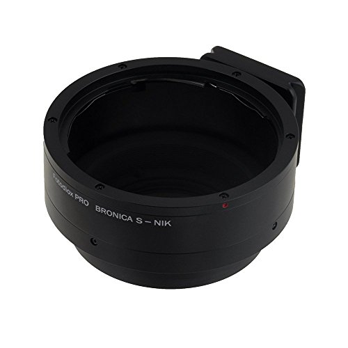 Image of Fotodiox Pro Lens Mount Adapter - Bronica S (Z, D, C, S2, C2, EC, EC-TL) Lens to Nikon F (FX, DX) Mount Camera