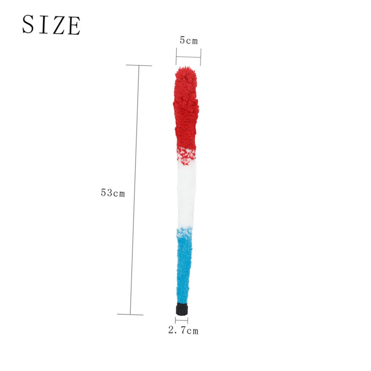 Kisangel Saxophone Brush Cleaning Brush Fiber Saxophone Inner Wall Cleaning Swab Sax Pad Saver