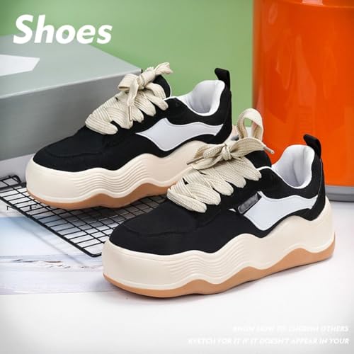 Chunky Sneakers for Women & Girls 5cm Platform Walking Shoes Lightweight Comfortable for Travel & Gifts2
