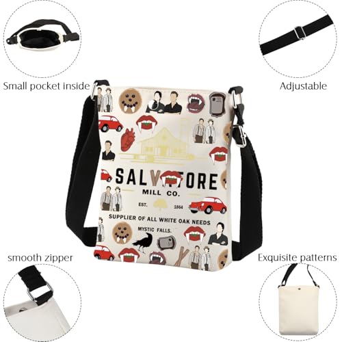 Mystic Falls Gifts Crossbody Bag Gifts Tv Show Inspired Gift Fandom Gift Sling Bag4