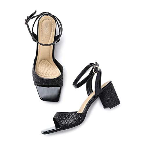 Image of Marc Loire Women's Slip on Casual Solid Sandals Heels