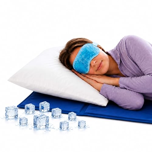 ADEPTNA Magic Multi Functional Self Cooling Gel Pad Mattress Topper Mat -100% Safe and Clean - Environmental Friendly Better Nights Sleep