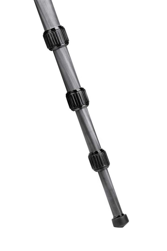 Manfrotto MKELES5CF-BH Element Traveller Treppiede in Carbonio, Piccolo, Nero