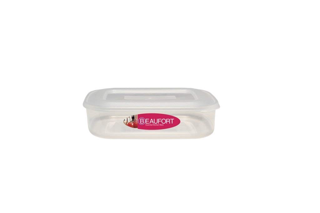 Beaufort 1.0l Rectangular Food Container Clear