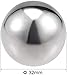 XYWHPGV 32mm Diameter 304 Stainless Steel Hollow Ball Spheres for Handrail Stair Newel Post 4pcs(5ca4c 4106f 2e404 4a6ee 2bf20 6a41c