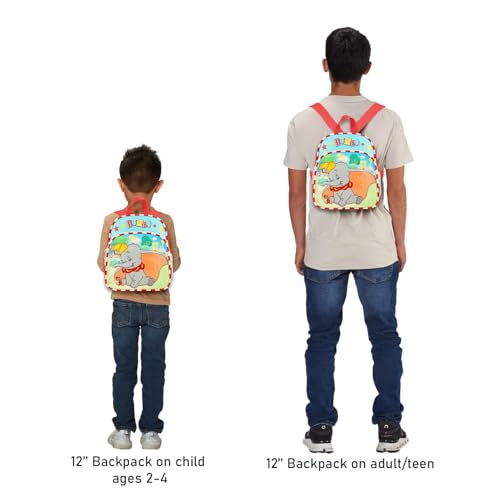 Disney Elephant Toddler Backpack Set for Kids - Bundle with 12" Dumbo Mini Backpack with Water Bottle, Stickers, More | Cute Cartoon Animal Elephant Backpack for Toddler Boys, Girls4