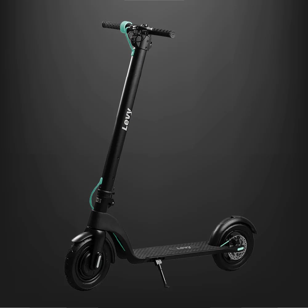Levy Electric The Scooter with Removable Battery Packs 6.4aH Removable Battery Green 10