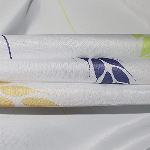 GONOVE Shower Curtain for Bathroom 280 x 200cm Mildew Resistant Waterproof Polyester Fabric Wheat Shower Curtain Liner Long Washable Bath Curtain with Hooks - Image 2