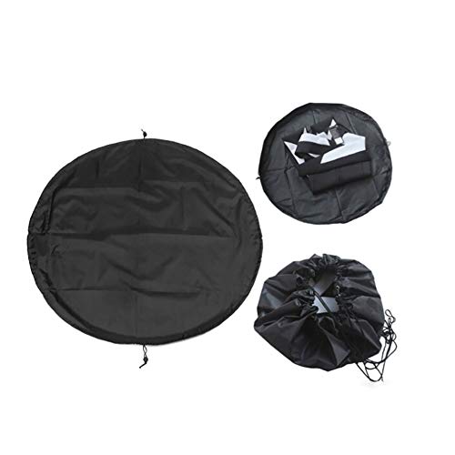 FUVOYA Bolsa de Transporte de Traje de Neopreno, Traje Cambiador Negro Bolsa de Almacenamiento Ideal para Deportes acuáticos natación y al Aire Libre Cover