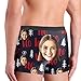 Imagen de Calzoncillos Personalizados Hombre Boxer Personalizados con Foto Cara Divertida Calzoncillos de Novedad Personalizados Ropa Interior Personalizada Pantalones Cortos Regalo Hombre Boxer Navidad
