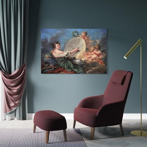 Poster Francois Boucher impression sur toile déco 60x90 cm - 4