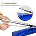 NEWISHTOOL Scalable Pole Long Handle Film Cutter, Anti-Sticky PTFE Felt Adhesive Vinyl Cutter, Wallpaper Backpaper Slitter Cutting Tool 42cm-67cm Long Distance Cutting Knife Tool Safety Cut