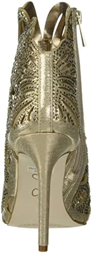 Jessica Simpson Women's Jayley Caged Heeled Sandal, Champagne, 6.5 | Image 2
