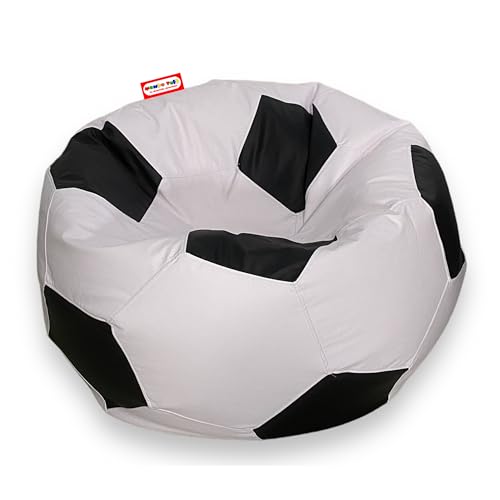 Balones De Futbol, Sports balon blanco y negro Marca Mundo Puff (3)