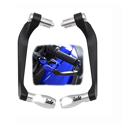 Accessoires de moto poignées protège-mains argentés pour levier frein embrayage Honda Fireblade