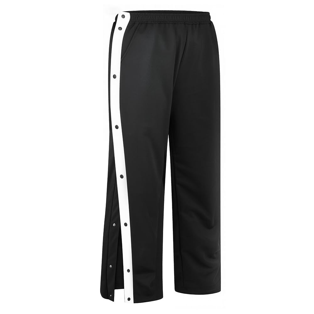 Pantalones de Rehabilitación para Hombre, Pantalones de Rehabilitación para Hombre con Apertura Lateral y Cremallera en la Pierna, Pantalones Deportivos Postoperatorios