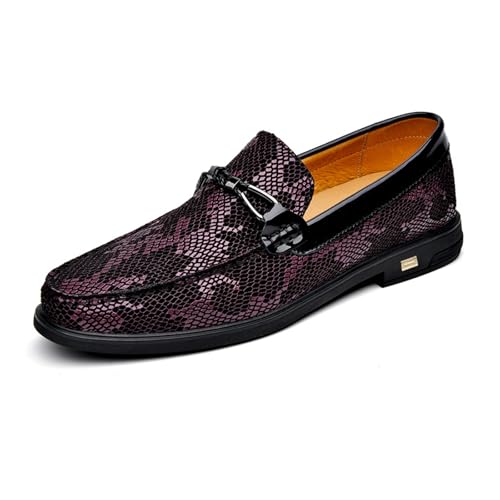 Men's Fashion Penny Loafers Dress Casual Business Shoes Slip On Shoes for Dating Work Prom