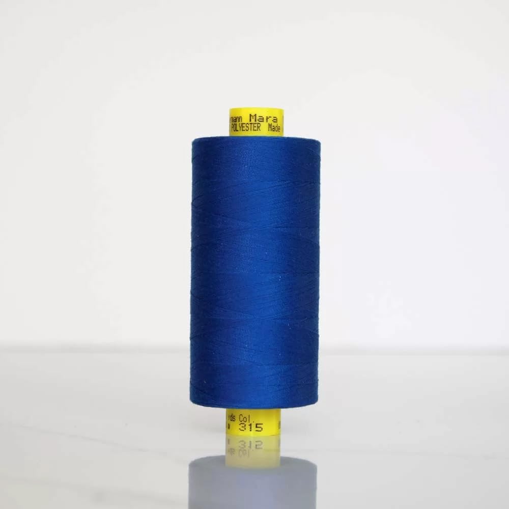 Gutermann Mara 120 All-Purpose Polyester Sewing Thread β 1000m Spool, UV Resistant, Silky Shine, Tear & Abrasion Resistant β Perfect for Sewing Machines or Hand Sewing/Colour-315