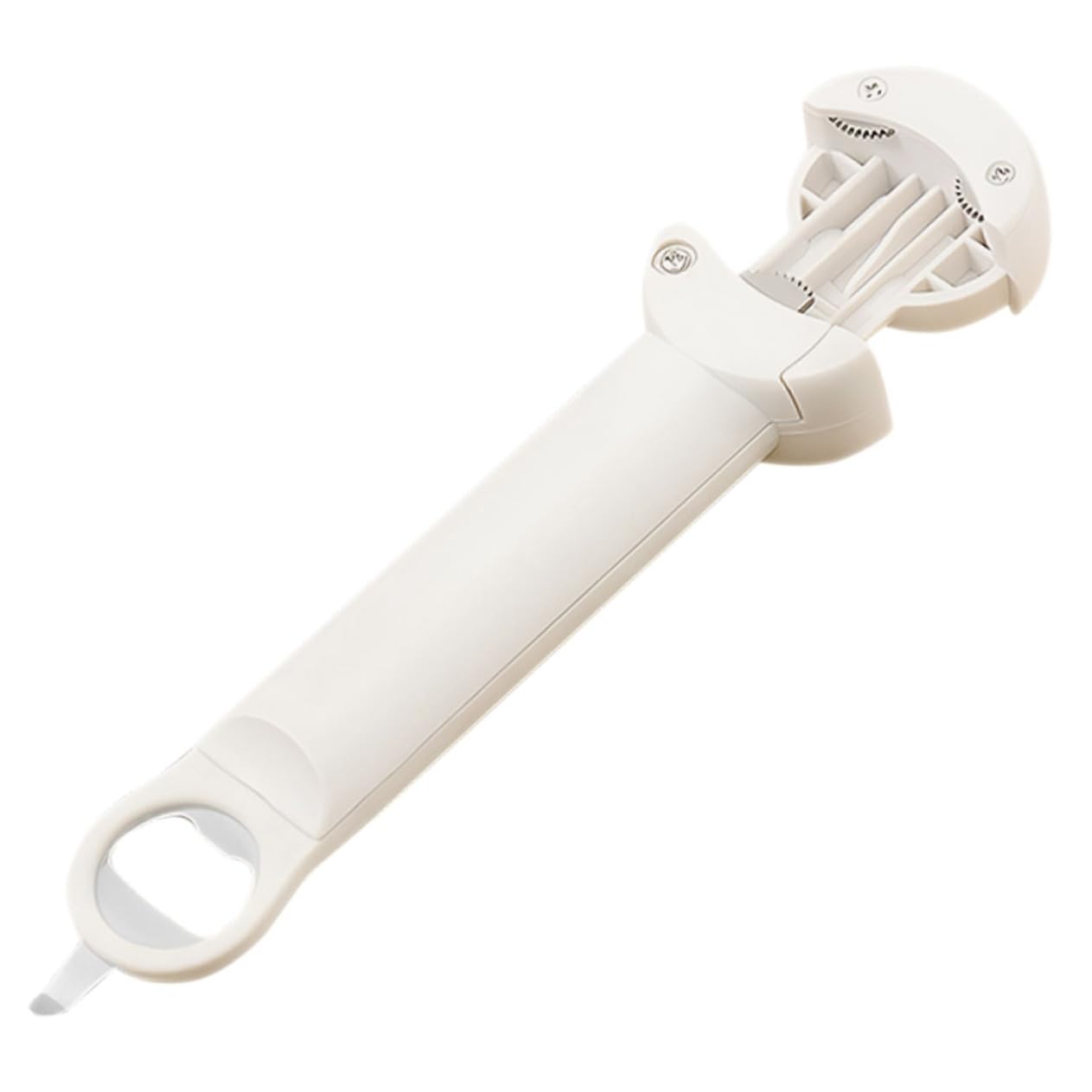 TOPBATHY 3 Stück Multifunktions Dosenöffner Flaschenöffner Kleiner Dosenöffner Multifunktions Glasöffner Edelstahl Deckelöffner Hand 201 Edelstahl Beige