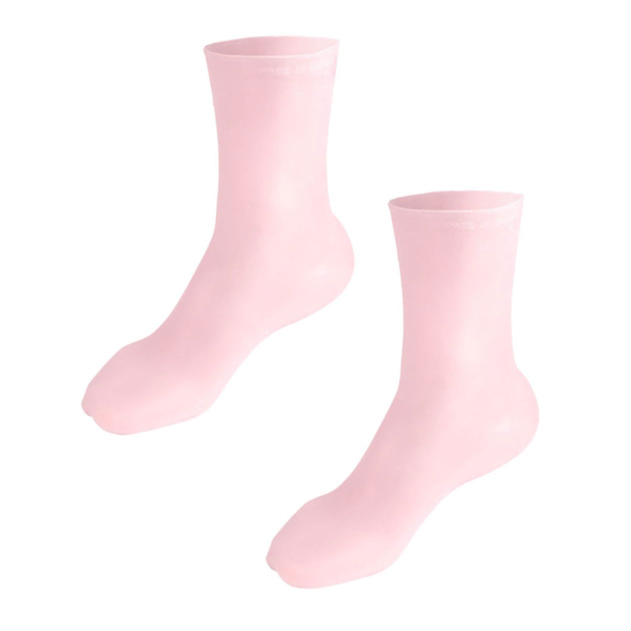 Gogogmee 1Pair Reusable Moisturizing Socks for Cracked Feet Honeycomb Cushioning Design Comfortable Foot Care for Dry Skin Overnight Hydrating Treatment