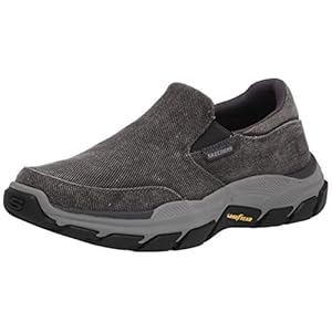 Skechers Men’s Respected-Fallston Canvas Slip On