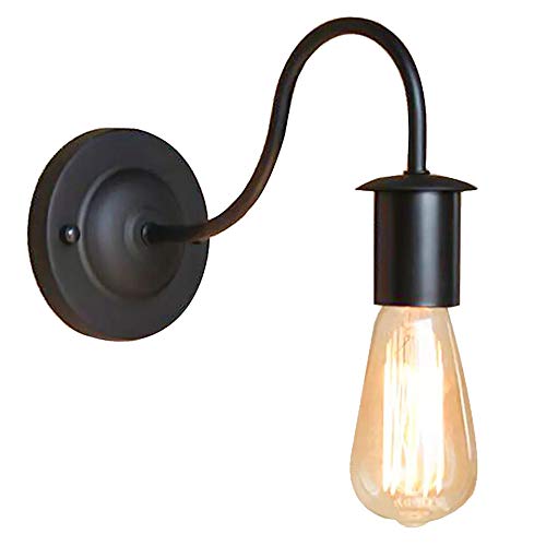Prop It Up Retro ‎40 Watts ‎Incandescent/LED Light Fixture, Black