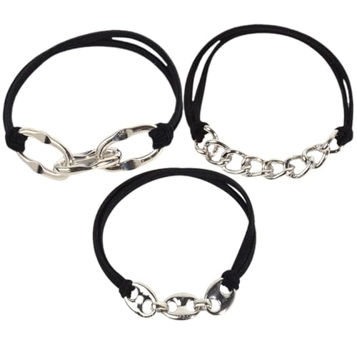 JOYOFREELY �V���o�[ 3�Z�b�g�L�k���̂���|�j�[�e�[���z���_�[�����p�w�A�S������������������z�[���h�ł���u���X���b�g���Ă��g����~�j�}���X�g�@�ׂȃf�U�C�������̒��p��DIY�w�A�X�^�C���ɍœK