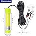 AGOOL Underwater Fishing Light Super Bright 16000 Lumens 20W 12V LED Submersible Fish Bait Finder Deep Drop Night Fishing Light for Shrimp, Prawns, Squid and Fish