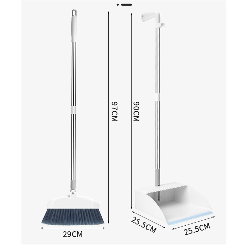 Standable Klapp Besen Kehrschaufel Set Kombination Haushalt Kunststoff Magie Kehrmaschine Wischer