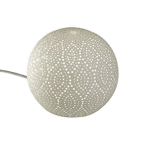 Preisvergleich Produktbild Formano Kugel-Lampe 'Swing Punkte', 16 cm, weiß