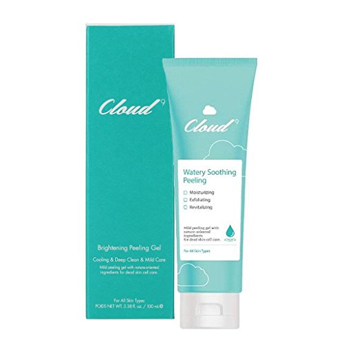 Cloud 9 Brightening Peeling Gel 100ml - Skin Cooling Mild Exfoliator for Radiant Skin