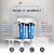 Aquaboon 2-Stage Whole House Water Filter System with 5 Micron 10x4.5 Anti-Scale Reducing Sediment Water Purification and Carbon Chlorine Reduction Filter, Pressure Gauges, Wrench, Bracket