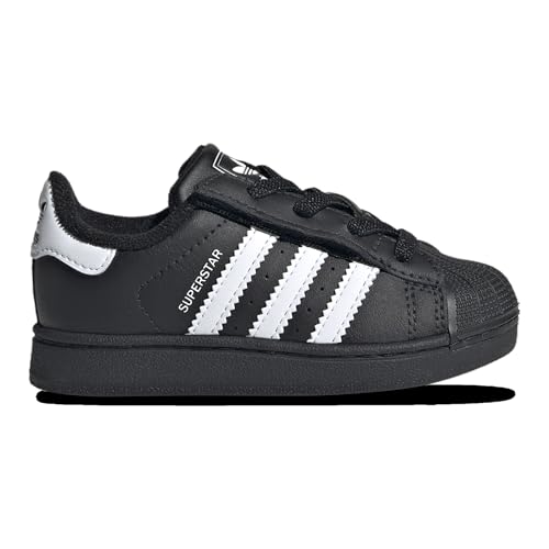 Adidas Originals Superstar II - Boys' Toddler (JH9985, Black/White)
