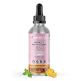 Vitaminally Women's Multivitamin liposomal Liquid Drops with Iron | 30 Day Supply | 3 FL Oz | Non-GMO | No Added sugars | Gluten Free | Easy to Swallow | Supports Overall Health, Energy and Beauty