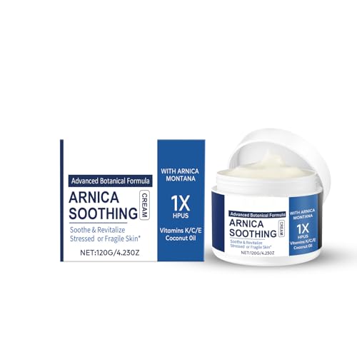 Najeebb Arnica Bruise Cream Extra Strength: Advanced Botanical Formula with Arnica Montana - High Strength Arnica Montana with Vitamins K C & EHydrating Moisturizer for Face & Body 4 oz