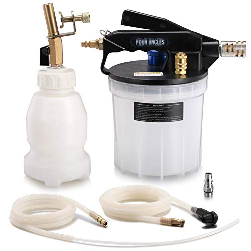 FOUR UNCLES 2L Vacuum Brake Bleeder Air Brake Bleeder Kit with 2L Brake