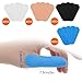 Larrel 100PCS Bowling Tape, 2.5x7cm/1x2.8inch Bowling Finger Tape, 4 Colors Bowling-Ball Thumb Tapes, Bowler Protective Tapes for Women and Men, Bowling-Accessories for Bowlers Exercise Sport