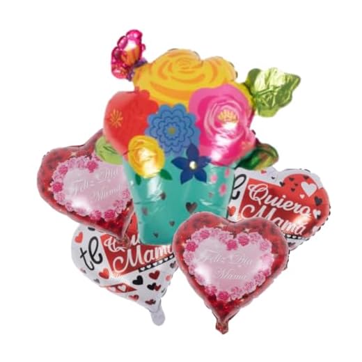 Regalo mama, regalos para madres, mama, regalo mujer original, pack de 5 globos felicidades mama, regalo madre cumpleaños, decoración globos, regalo original, regalos mujer originales